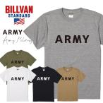 BILLVAN スタンダード ARMY ミリタリーロゴ 半袖Tシャツ ビルバン アメカジ