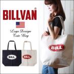 ショッピングトートバッグ キャンバス トートバッグ BILLVAN ナチュラル・キャンバス BILLプリント・トートバッグ・エコバッグ