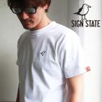 ショッピングサーフ 【再入荷！】SIGN STATE ヘビーボディ Gulls  Tシャツ サインステート アメカジ サーフ メンズ アメカジ