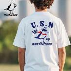 SIGN STATE 横須賀 ウミネコ?楽部 U.S.N Tシャツ アメカジ