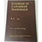 Handbook of Canadian Mammals: Bats��C. G. Van Zyll De Jong��National Museum of Natural Science