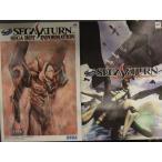 SEGA SATURN SEGA HOT INFORMATION 2 шт. комплект 1996 год *1997 год Sega Saturn Evangelion брюки .- dragoon 