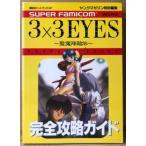 ヤングマガジン特別編集 「3×3 EYES 〜聖魔降臨伝〜 完全攻略ガイド」　初版　ゲーム攻略本　サザンアイズ　高田裕三　スーパーファミコン