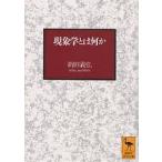 現象学とは何か フッサールの後期思想を中心として/新田義弘