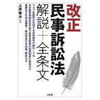 改正民事訴訟法解説+全条文/上原敏夫