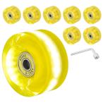 PATIKIL ролик skate колесо комплект 8 шт 58 mm 82A свет выше скейтборд Cruiser колесо комплект подшипник to