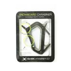 CLICKCARABINER( клик kalabina) CLICK CARABINERkalabina сноуборд для серый 