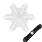 DFsucces сноуборд предотвращение скольжения камень p накладка коврик накладка snow crystal сноуборд предотвращение скольжения c функцией ( белый )