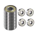 10 шт 608ZZ глубокий паз шар подшипник, metal защита,8 x 22 x 7 mm скутер, ролик skate длинная доска 3D принтер,Re