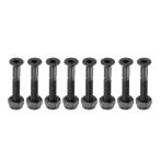 PATIKIL скейтборд аппаратное обеспечение комплект 32 mm 8 шт карбоновый steel gray do8.8 установка винт болт гайка комплект ske