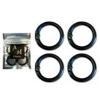  круг kalabina круглый kalabina черный модный Circle раунд наружный диаметр 30mm круг крюк кольцо крюк брелок для ключа аксессуары детали bla