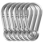 Wliknkalabina304 нержавеющая сталь сталь выдерживаемая нагрузка 240KG springs крюк non locking многофункциональный уличный кемпинг треккинг - 
