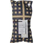  Sanyo производства бумага crep пикник pillow проверка / темно-синий 30×15cm PP-CHECK-NV