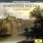  men Dell s Zone : симфония no. 3 номер { Scotland }&amp; no. 4 номер { Италия }/klau Dio *abado