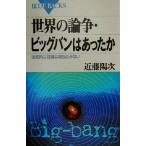 世界の論争・ビッグバンはあったか 決定的な証拠は見当たらない ブルーバックス/近藤陽次(著者)　