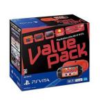 PlayStationVita Value Pack Wi-Fiモデル:レッド/ブラック(PCHJ10021)/本体(携帯ゲーム機)　