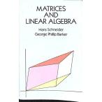 Matrices and Linear Algebra (Dover Books on Mathematics)