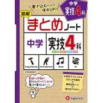 中学 まとめノート 実技4科:書き込むだけで得点UP! (受験研究社)