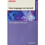 How Languages Are Learned (Oxford Handbooks for Language Teachers)