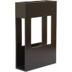 スリムマガジンラック リモコンボックス兼用 ダークブラウン マガジンラック リモコンボックス スリムボックス マガジンラック サイド収納 小物置き 新聞・雑誌