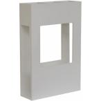 スリムマガジンラック リモコンボックス兼用 ホワイト マガジンラック リモコンボックス スリムボックス マガジンラック サイド収納 小物置き 新聞・雑誌収納