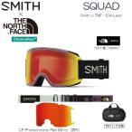 ショッピングスノボ スミス ゴーグル 23-24 SMITH SQUAD スカッド X TNF ELIK スキー スノボ ノースフェイス コラボ ゴーグル 日本正規品