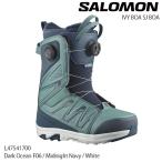 24.5のみ即出荷 サロモン スノーボード ブーツ レディース 24-25 SALOMON IVY BOA SJ BOA アイビー Dark Ocean F06 女性用 2025 日本正規品 L47541700