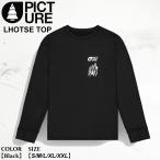  предварительный заказ одежда Picture low tse верх 25-26 PICTURE LHOTSE TOP MTS1283 Black сноуборд лыжи мужской Япония стандартный товар 