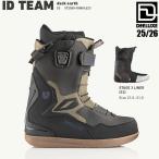 25-26 ディーラックス チームアイディー スノーボード ブーツ DEELUXE TEAM ID dark earth メンズ スノボ フリースタイル 2026 日本正規品