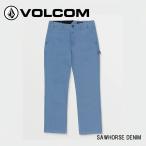 ショッピングvolcom アウトレットセール デニム パンツ メンズ ボルコム VOLCOM SAWHORSE DENIM アメカジ ストリート ファッション 日本正規品