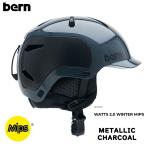  распродажа! балка n шлем 24-25 bern WATTS 2.0 WINTER MIPSwa погружен в машину psMETALLIC CHARCOAL мужской женский Япония стандартный товар 