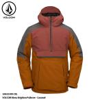  ликвидация распродажа зимняя одежда жакет мужской Volcom 24-25 VOLCOM Mens Brighton Pullover-Caramel brighton тянуть over Япония стандартный товар лыжи сноуборд 