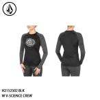  предварительный заказ внутренний tops основа re year Volcom VOLCOM W V-SCIENCE CREW BLK женский Япония стандартный товар 25-26 лыжи сноуборд 