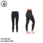  предварительный заказ внутренний брюки основа re year Volcom VOLCOM W V-SCIENCE PANT BLK женский Япония стандартный товар 25-26 лыжи сноуборд 