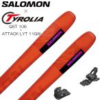 24-25 SALOMON Salomon лыжи QST 106 + Tyrolia ATTACK 11 LYT GW Chiroria attack крепления комплект 