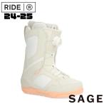 24-25 RIDE ride SAGE шалфей TAN женский сноуборд ботинки . формирование соответствует 2025 Япония стандартный товар 
