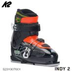 23-24 K 2 - two лыжи ботинки Junior Kids INDY2 Indy -2 S231907601 2 пряжка Япония стандартный товар старый модель 