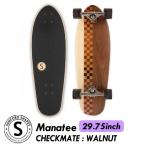  скейтборд Sanford Shapes Manatee Checkmate Walnut 29.75 Cruiser конечный продукт ручная работа 