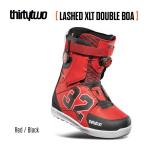 予約 25-26 thirtytwo LASHED XLT DOUBLE BOA スノーボード ブーツ サーティーツー ラッシドXLTダブルボア BLACK/RED 日本正規品 スノボ