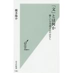 【条件付＋10％相当】「文」とは何か　愉しい日本語文法のはなし/橋本陽介【条件はお店TOPで】