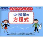 【条件付＋10％相当】中１数学の方程式　定期テスト【条件はお店TOPで】
