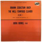 J.S.BACH / THE WELL-TEMPERED CLAVIER VOL.1 / W-9332【WESTMINSTER アメリカ盤】［バッハ/平均律クラヴィーア/イェルク・デームス］