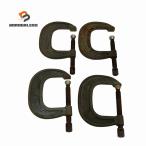 * б/у товар 4 шт. комплект *SUPERTOOL super tool C type винтовой зажим 125mm CC125E автомобиль ko man .. тиски фиксация зажим 134004