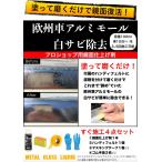 欧州車 アルミ モール 白サビ除去 艶出し ４点セット プロ仕様 鏡面仕上げ METAL GLOSS LIQUID