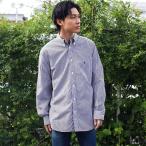 Gymphlex ジムフレックス 100/2ストライプ 長袖 ボタンダウンシャツ 100/2 STRIPE B.D. SHIRT L/S GY-B0196MGS