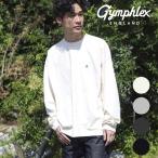 ジムフレックス Gymphlex クルーネックロングスリーブ Tシャツ GY-C0389HWJ ユニセックス　2024年　秋冬　トップス　ワンポイント 刺繍　長袖　送料無料