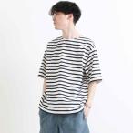 ORCIVAL オーシバル ボートネック ショートスリーブ SUVIN OPENEND JERSEY BOAT NECK SHORT SLEEVE OR-C0084SOE メンズ トップス 半袖 Tシャツ ボーダー 無地