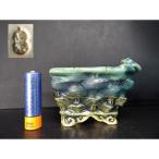  старая книга правильный . Oribe . зеленый ... гравюра . есть правильный person . пара горшок 2.5 номер 