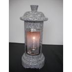 墓石　風防ロウソク立て　ガラス扉