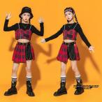 ショッピング韓国子供服 ダンス 衣装 キッズ ガールズ 女の子 セットアップ チェック スカート ヒップホップ 韓国 子供服 チェック柄 演奏会 応援団 韓国  舞台服 発表会 応援団 人気 か